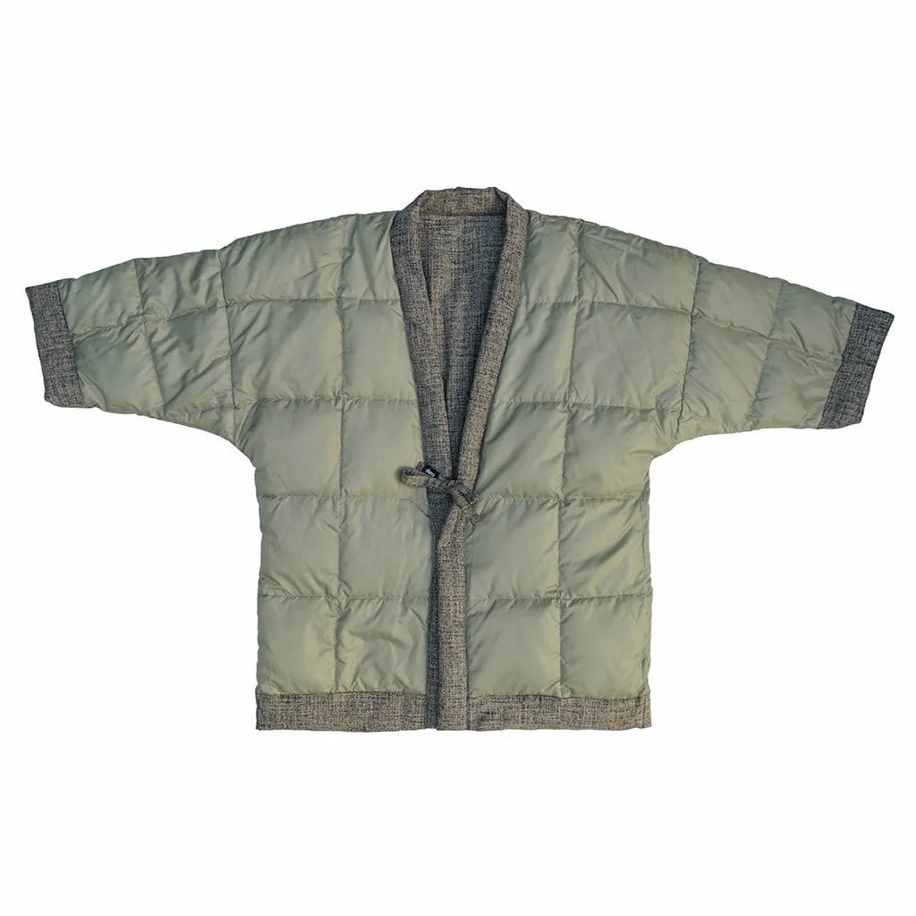 OD ZT "Kasuri" Down Haori Jacket